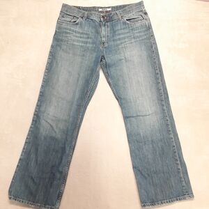 Mavi Matt Mens 337 Matt Jeans Boot Cut Low Rise Blue Sz.36x32/Zip Fly
